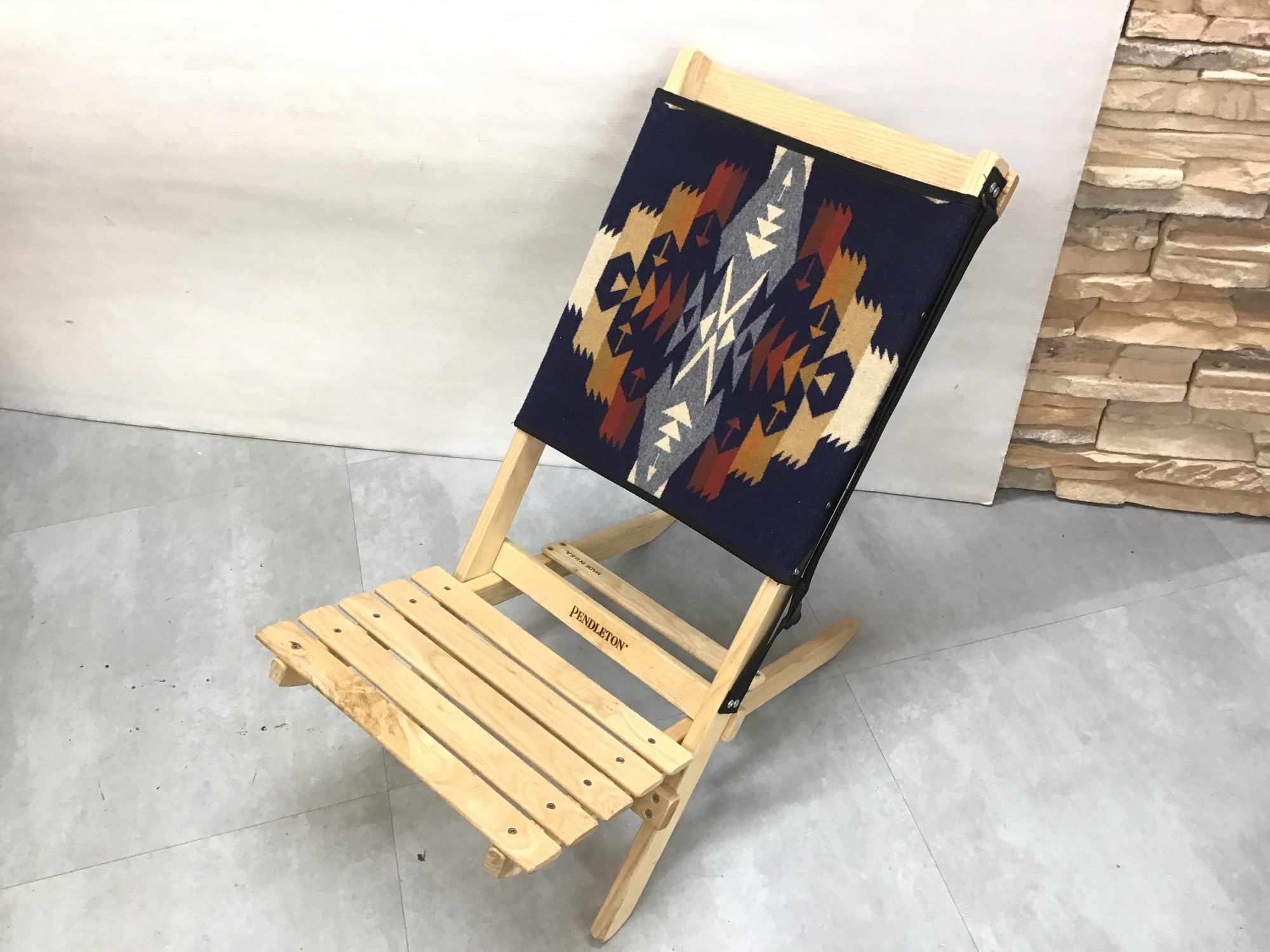 アウトドアチェア買取】ペンドルトン×ブルーリッジチェアワークス