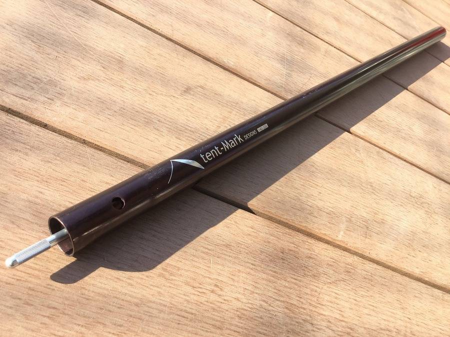 TFスポーツ岩槻店】タープポール1つで雰囲気も使い勝手も変わります