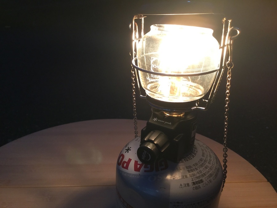 廃盤品にして至高の一品。スノーピーク ギガパワー2WAYランタンのご
