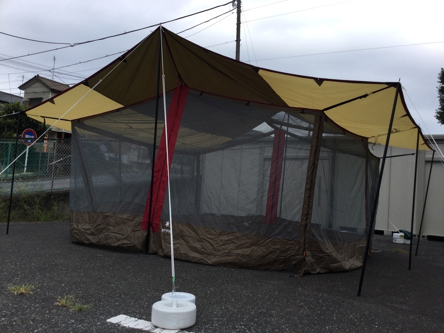 スノーピーク買取】レクタタープL用メッシュスクリーン『タープ