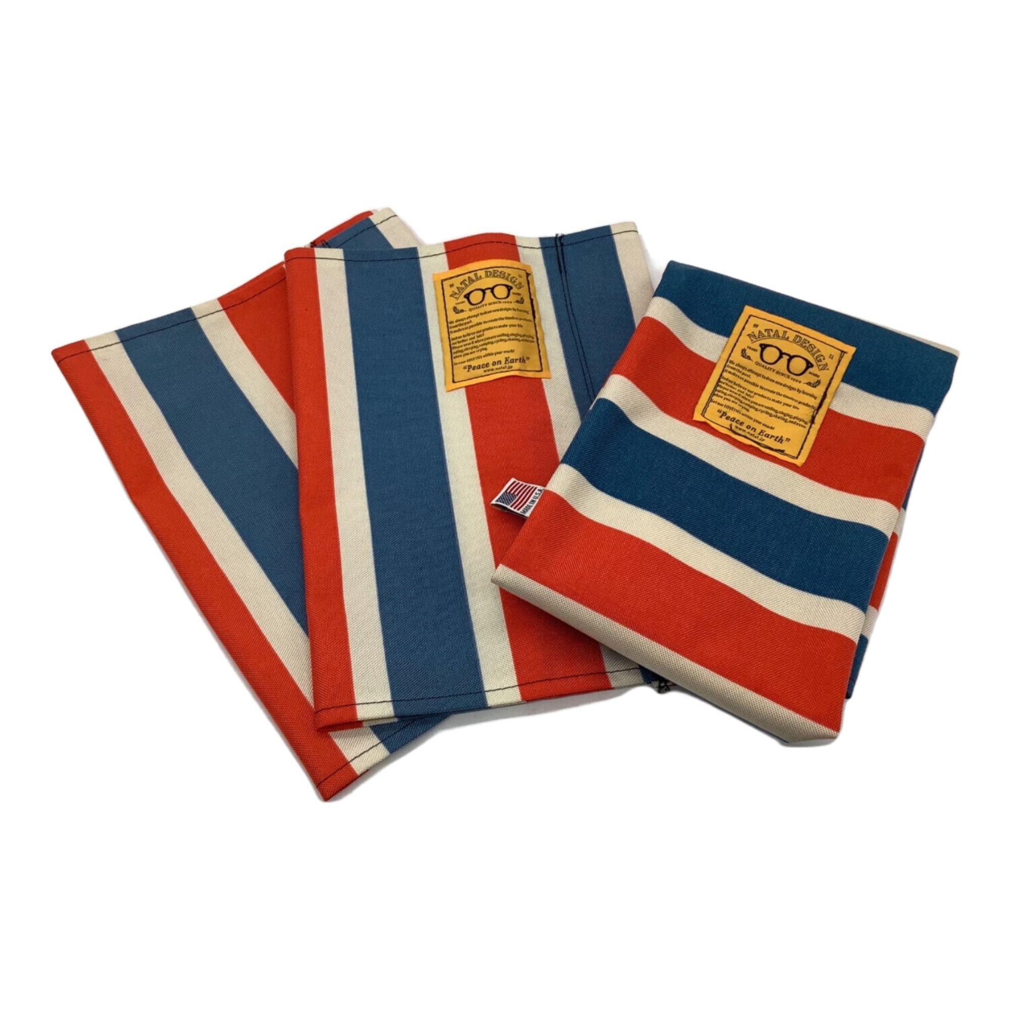 ストライプのポップデザインがキュート！ネイタルデザインカーミット