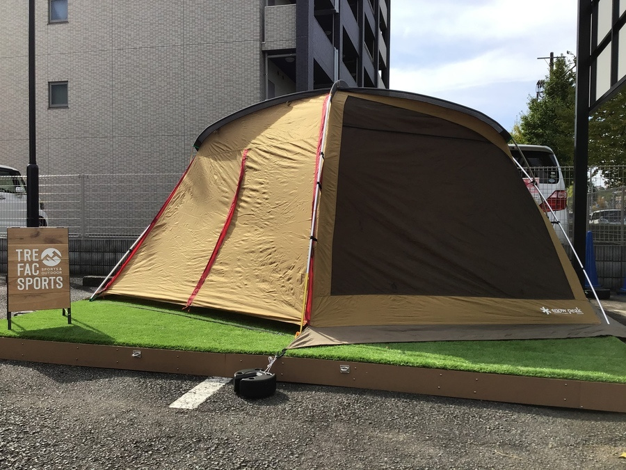 圧倒的通気性！！スノーピークのリビングメッシュエッグが入荷