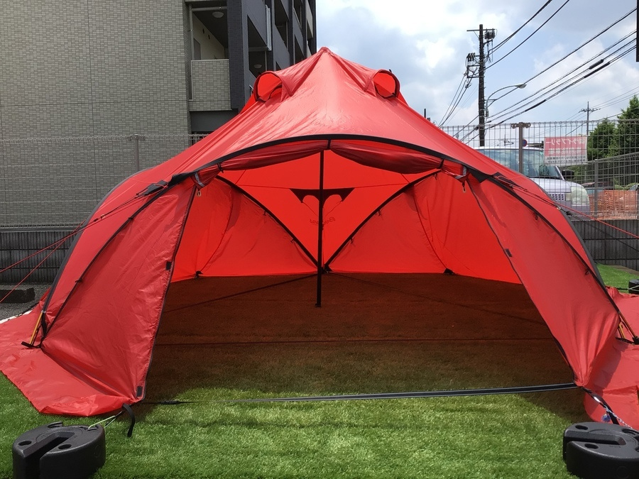 中古テント買取】ベルガンスのウィグロLT4を設営してみた。[2021.05.30