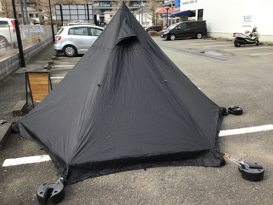 テント買取】Canadian East×OGAWA CAMPALピルツ7ブラック入荷！なんと