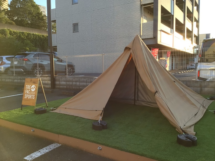 インナーテントを切り替えて春夏秋冬活用！バージョンアップのパンダTC