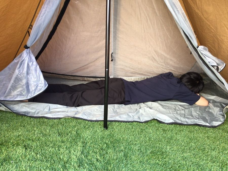 インナーテントを切り替えて春夏秋冬活用！バージョンアップのパンダTC