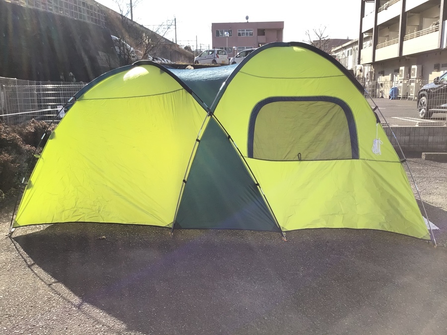 ロゴスのロージーツールームテントBJが入荷！一人でも設営できるお手軽