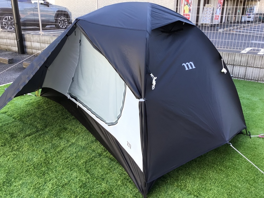 テント買取】muraco ラピードエックスワン2P ブラック入荷しました
