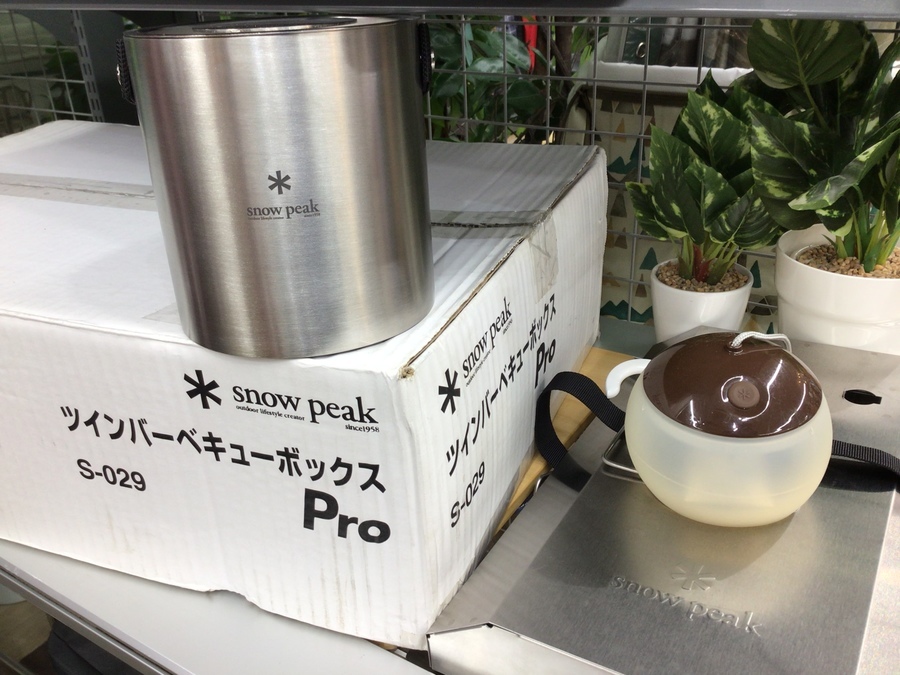 スノーピーク廃盤希少バーベキューボックス・焼武者などBBQアイテム等