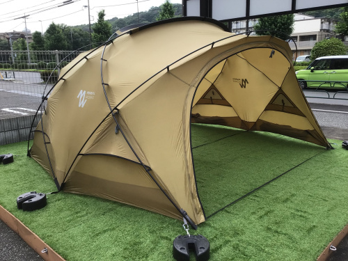 天窓付きシェルターでロマンチックな夜を！MINIMAL₋WORKSのShelter G