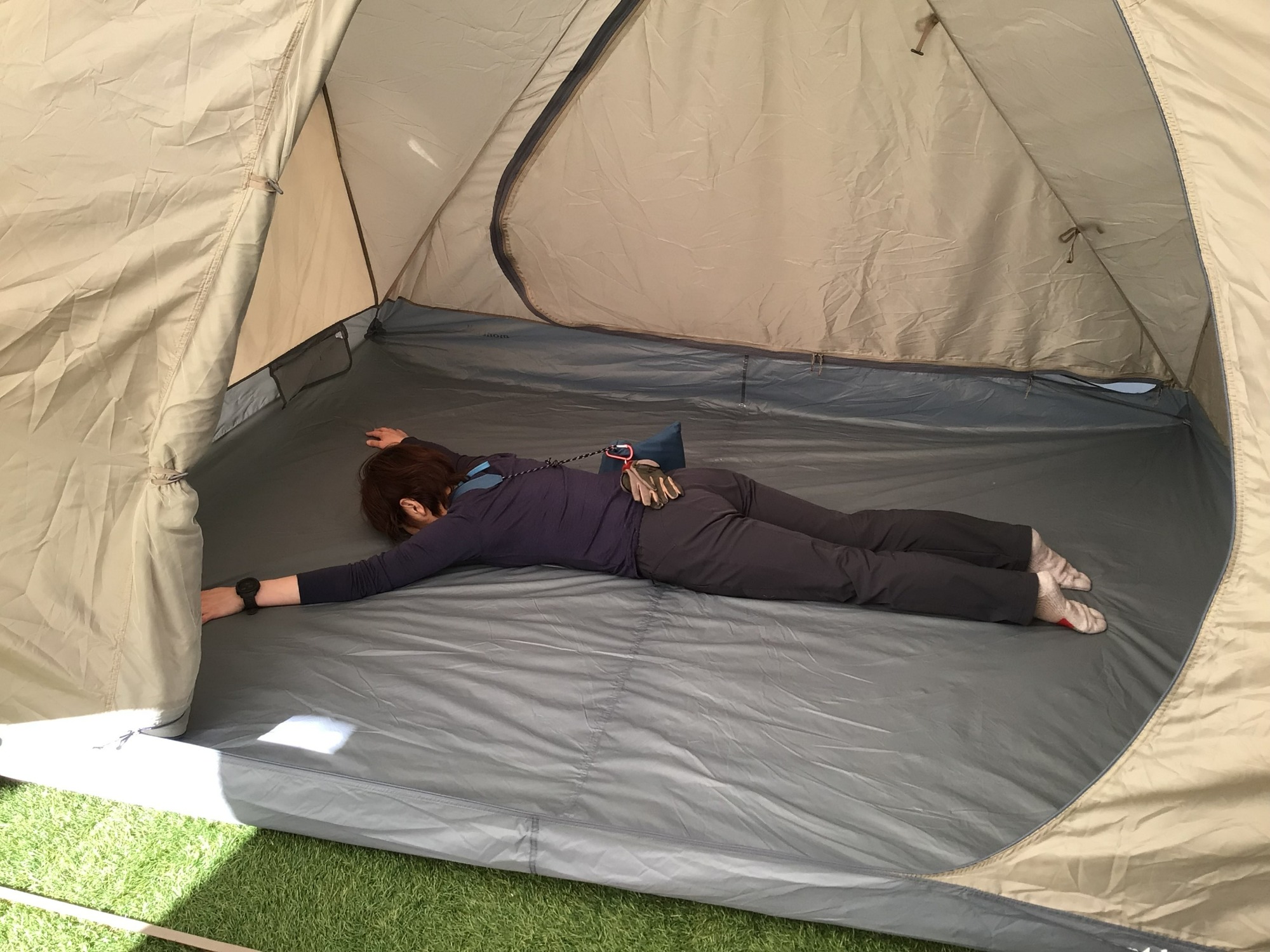 ご家族でも愛用できるツールームテント！mont-bell（モンベル）の