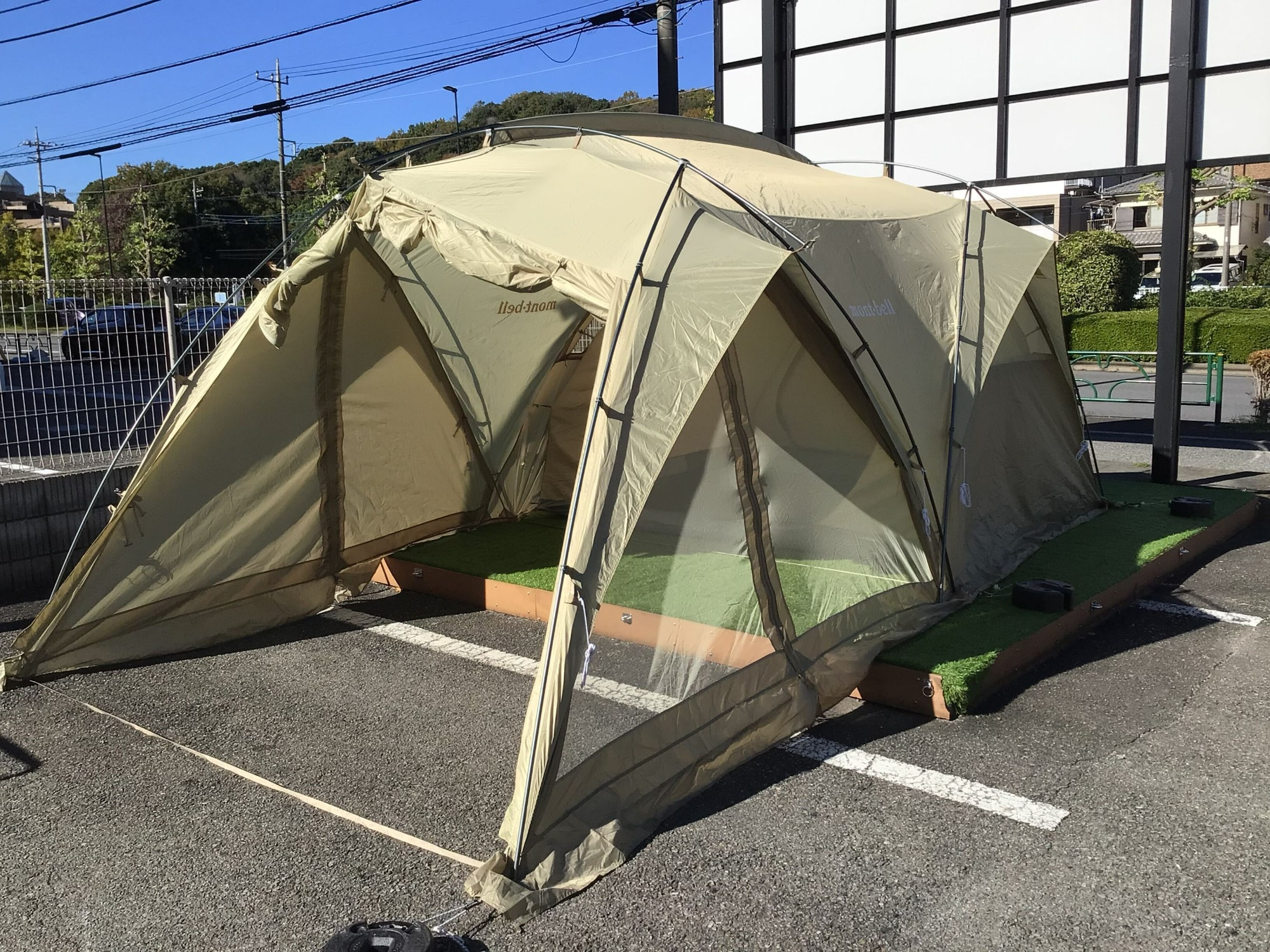 ご家族でも愛用できるツールームテント！mont-bell（モンベル）の