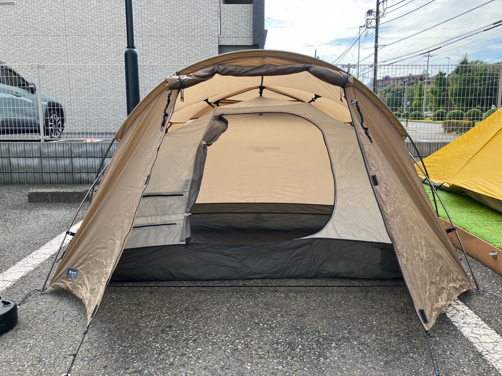 コンパクトで機能性が高い！スノーピークのミニッツドームPro.ari1