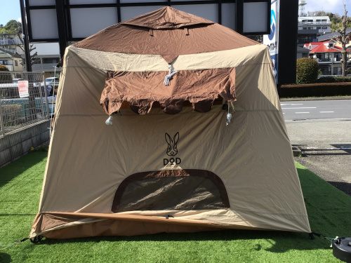 まるでお家みたい？！】DOD大人気テント！おうちテントのご紹介