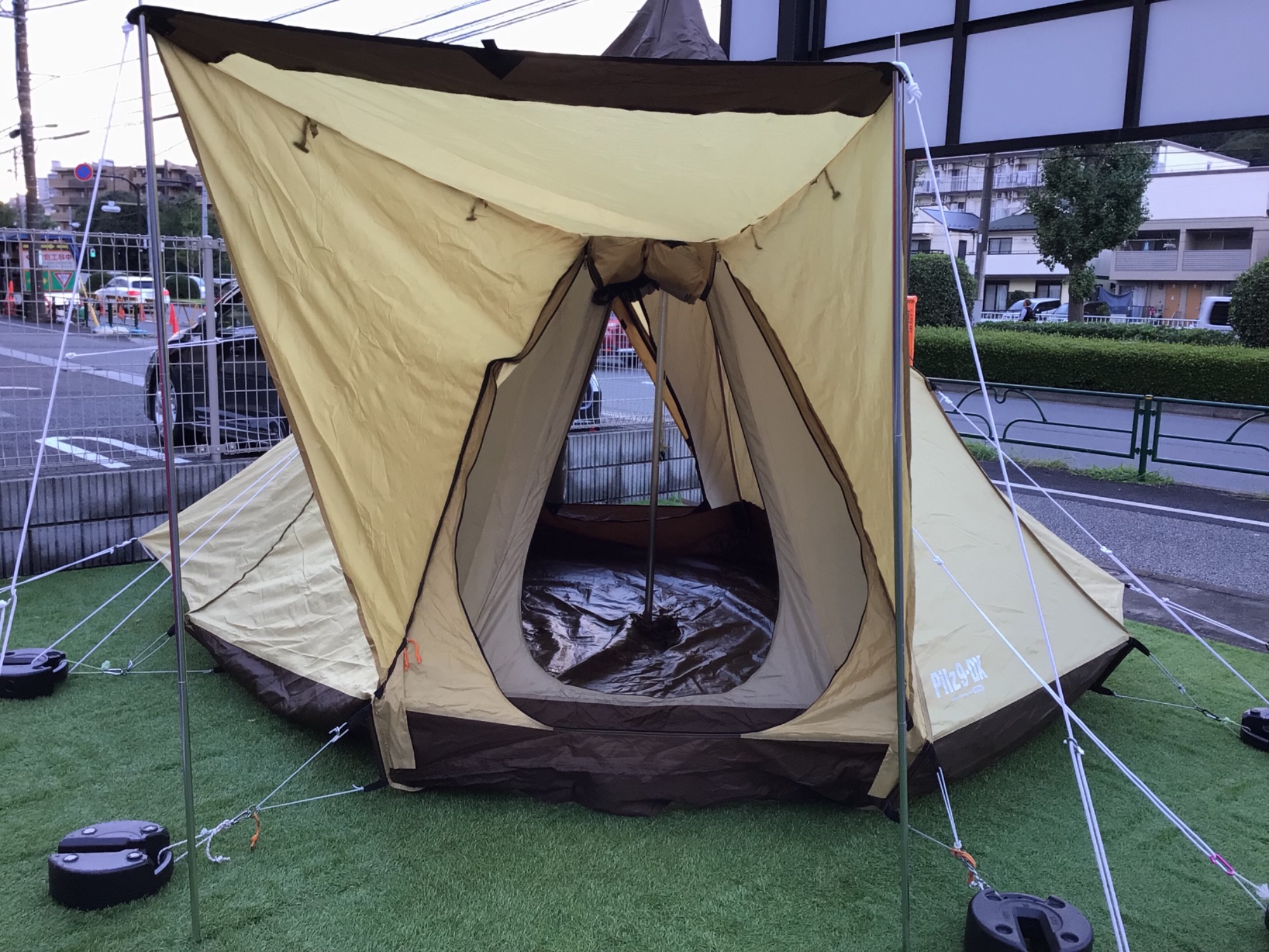 オガワの代表作テント！少人数キャンプにおすすめ！【ピルツ9-DX