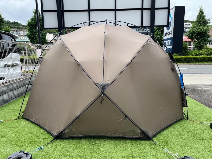 ソロキャンプに最適！居住空間が充実しているバックカントリーの