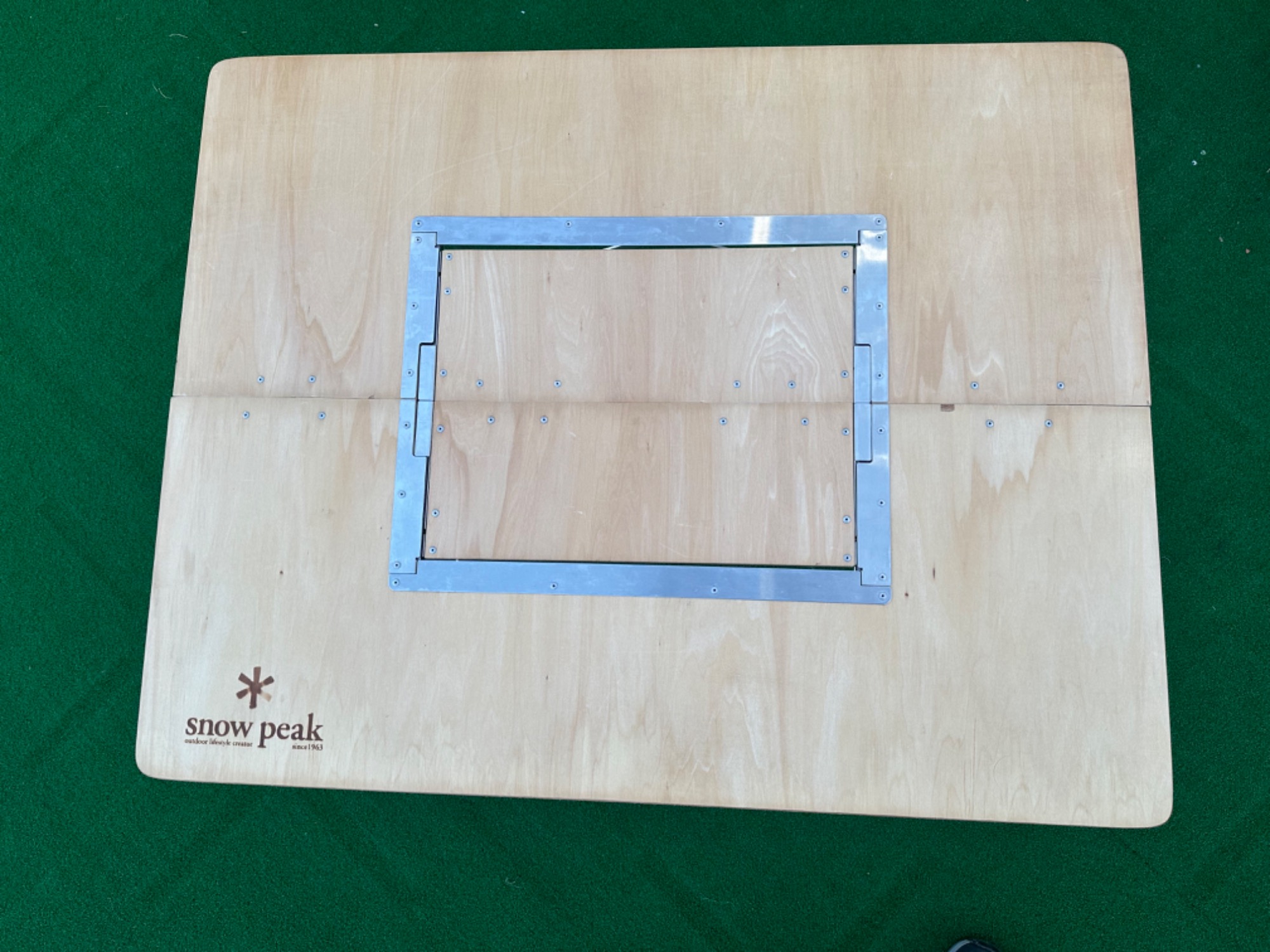 スノーピーク買取】廃盤希少な2WAYウッドBBQテーブル!BBQ-TABLE雪峰苑