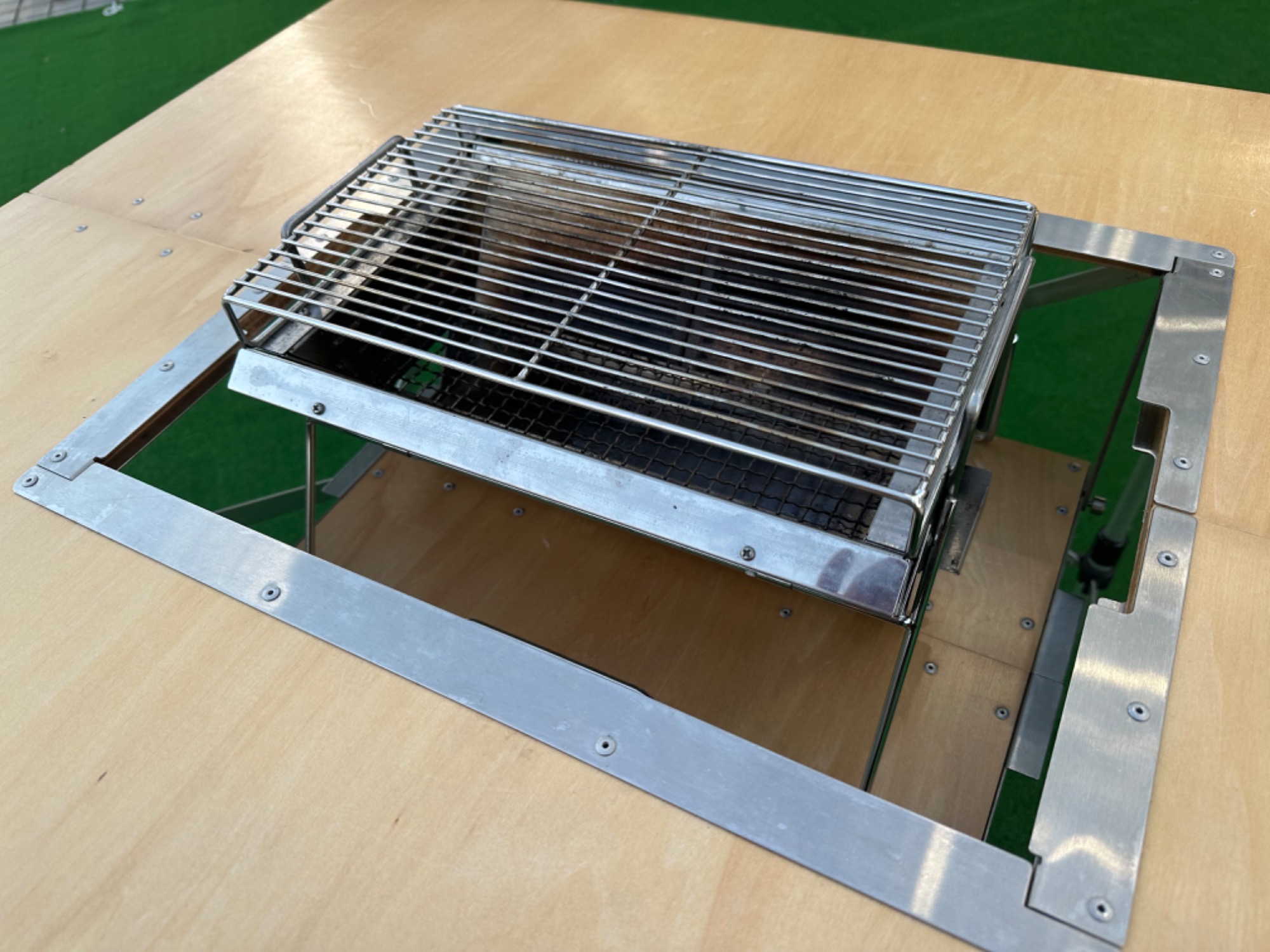 スノーピーク買取】廃盤希少な2WAYウッドBBQテーブル!BBQ-TABLE雪峰苑