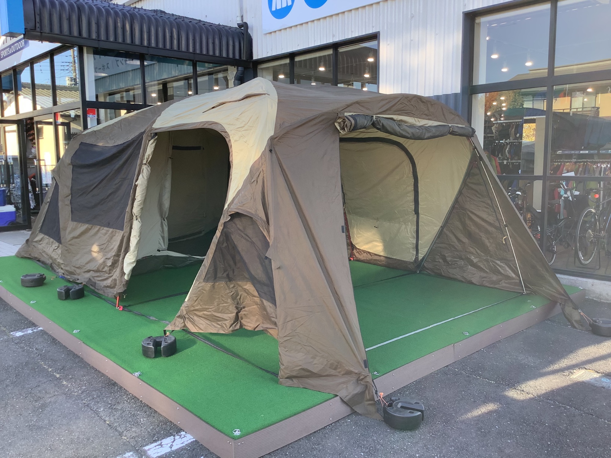 リビングスペースも寝室スペースも広々使えるオガワのティエララルゴの