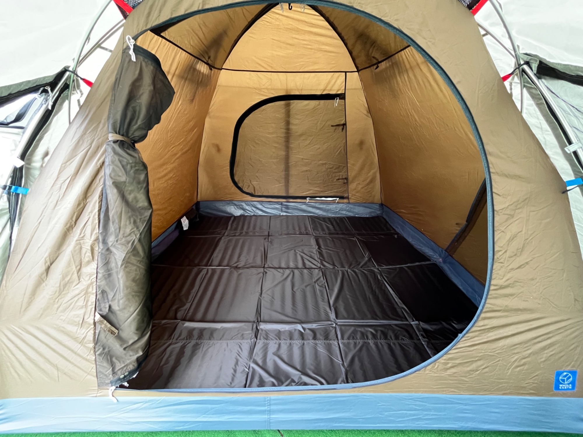 初心者におすすめ】一人でも立てやすく快適な広さ！アースドーム240