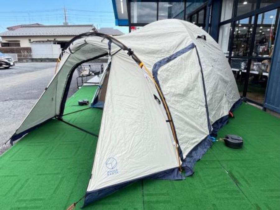 初心者におすすめ】一人でも立てやすく快適な広さ！アースドーム240