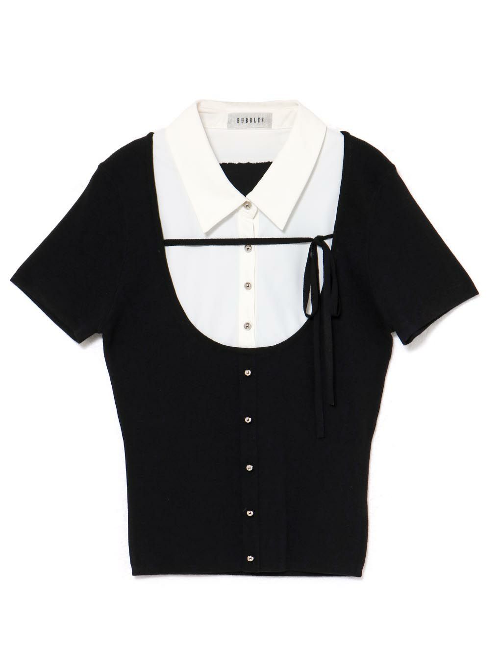 BUBBLES】スクールガーリーリボントップス | sparkling mall online store