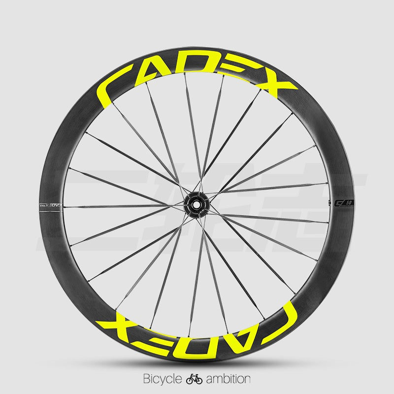 CADEX 50 Ultra Wheel Rim Decals Stickers | Road Bike Carbon Wheelset C