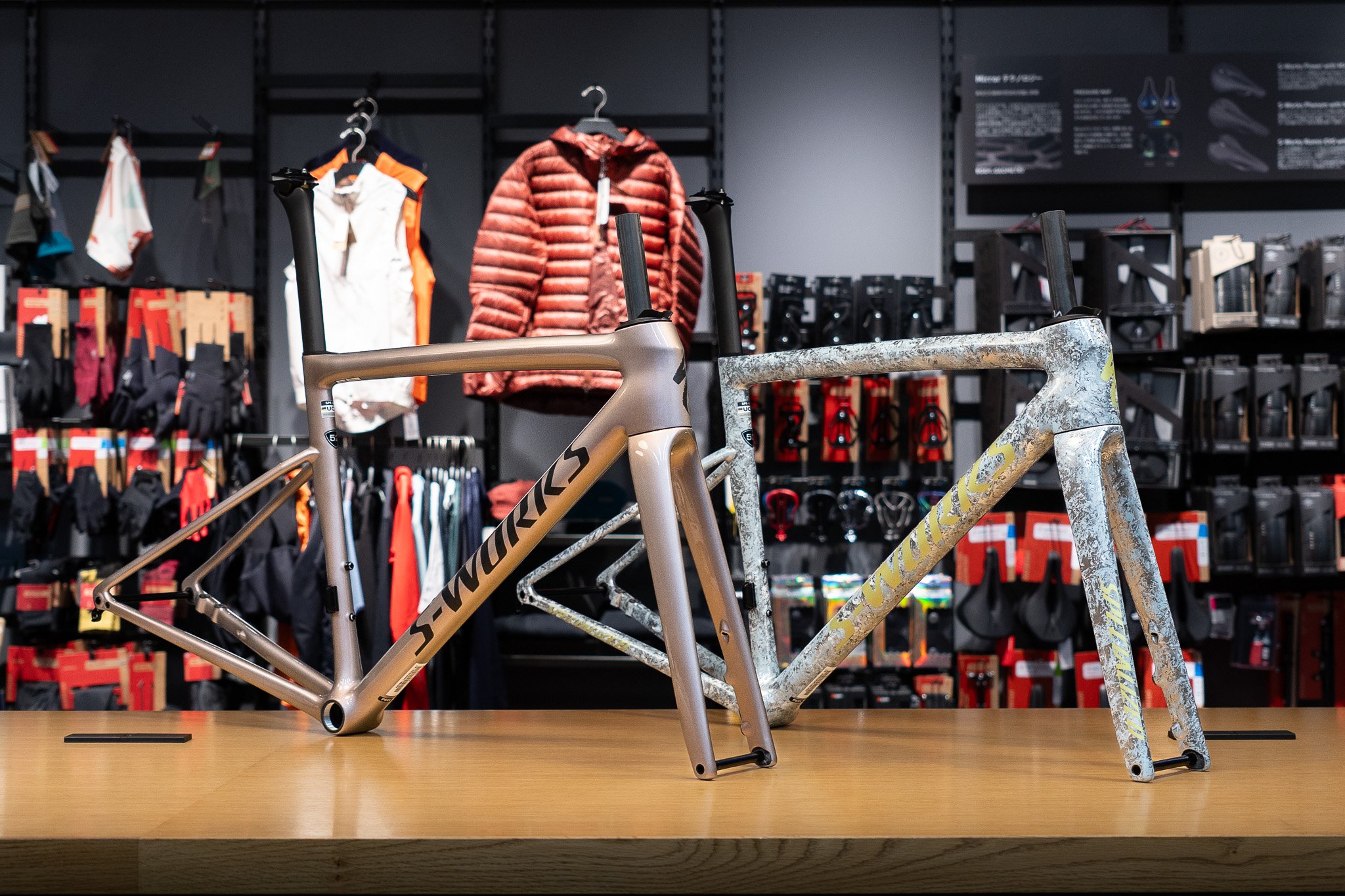 最速バイクを最速展示！S-Works Tarmac SL8フレームセット 2025年