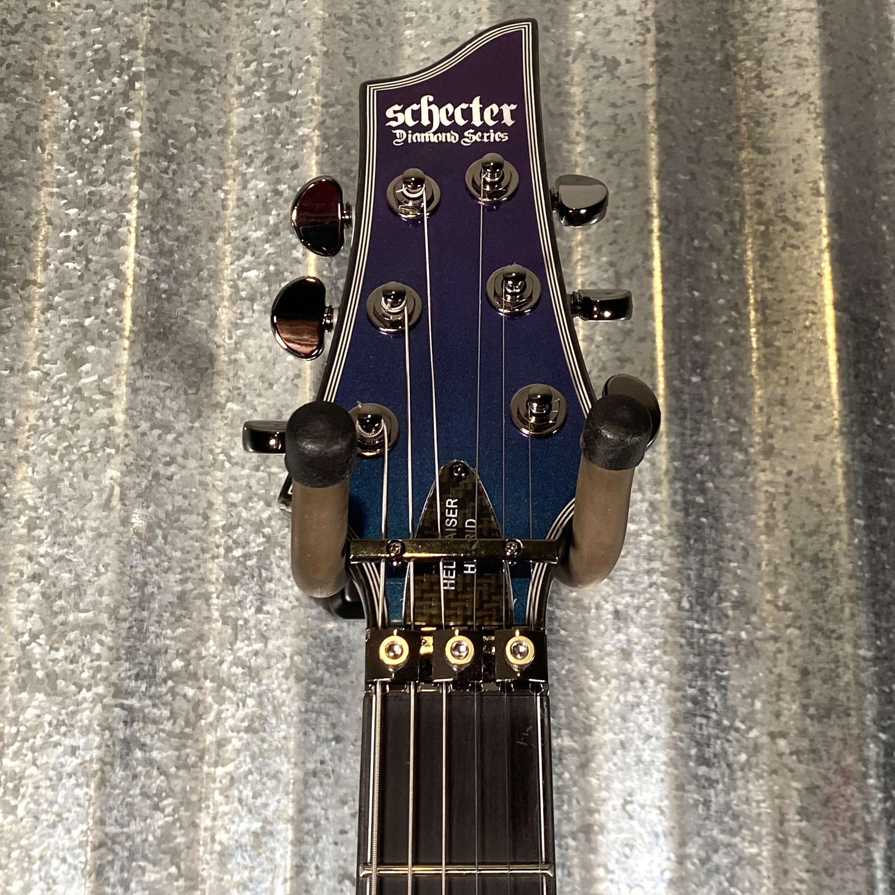 Schecter Hellraiser Hybrid C-1 FR EMG Sustainiac Ultra Violet UV