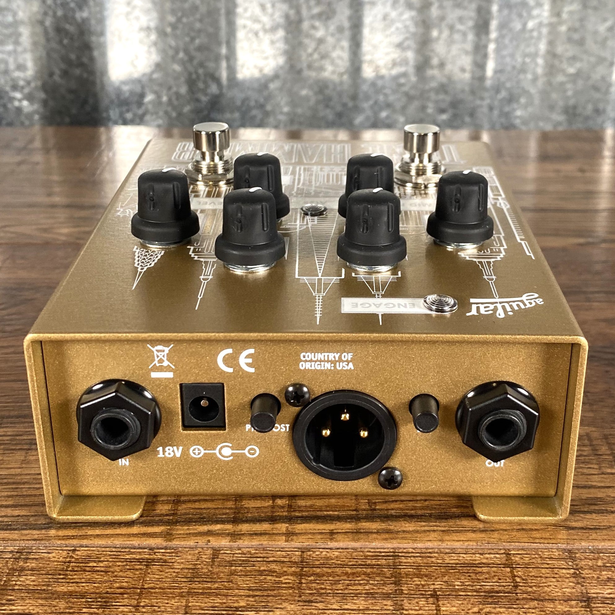 Aguilar Tone Hammer Limited Edition Gold Skyline Bass Preamp EQ DI