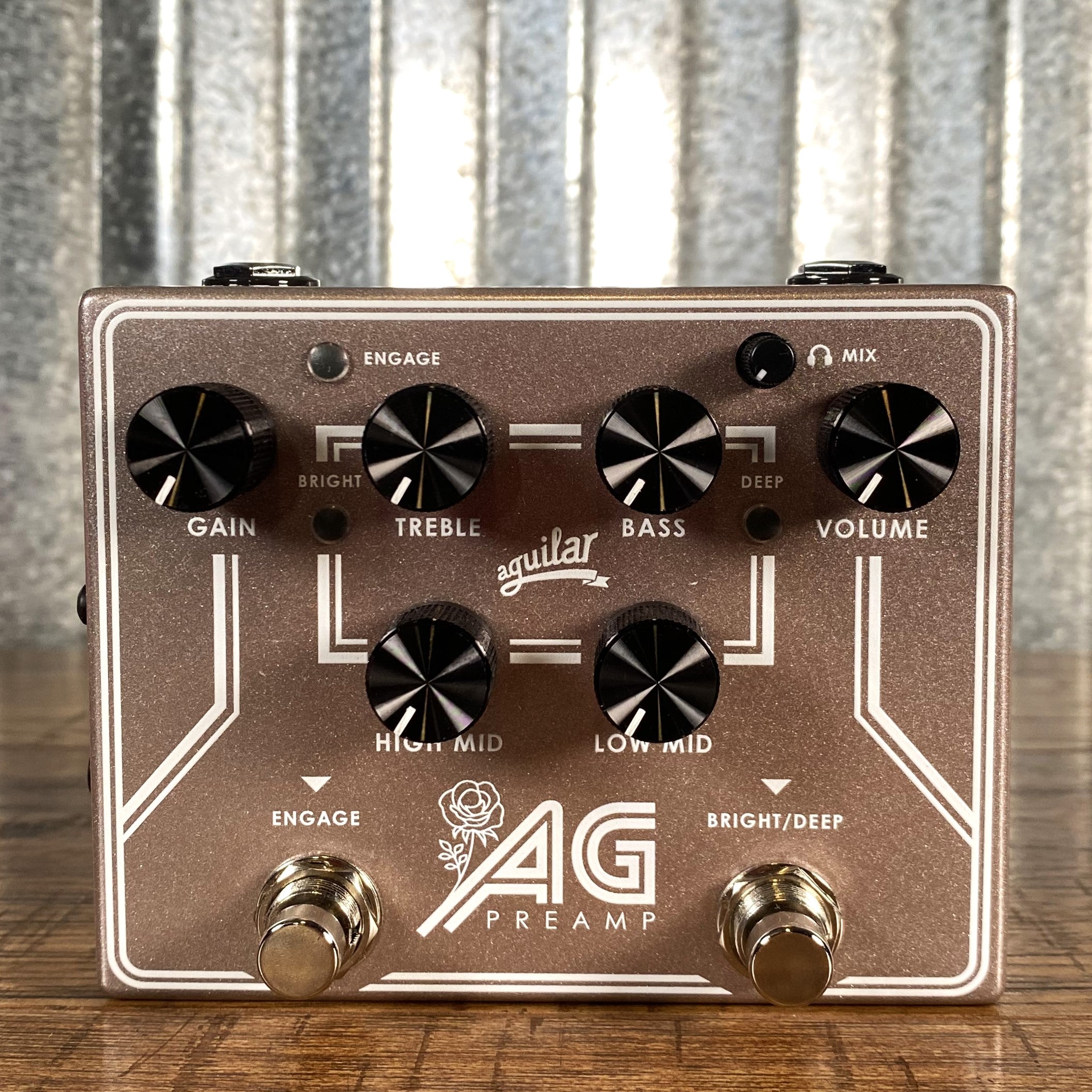 Aguilar AG Preamp Limited Edition BCAM Bass EQ Direct Box Effect