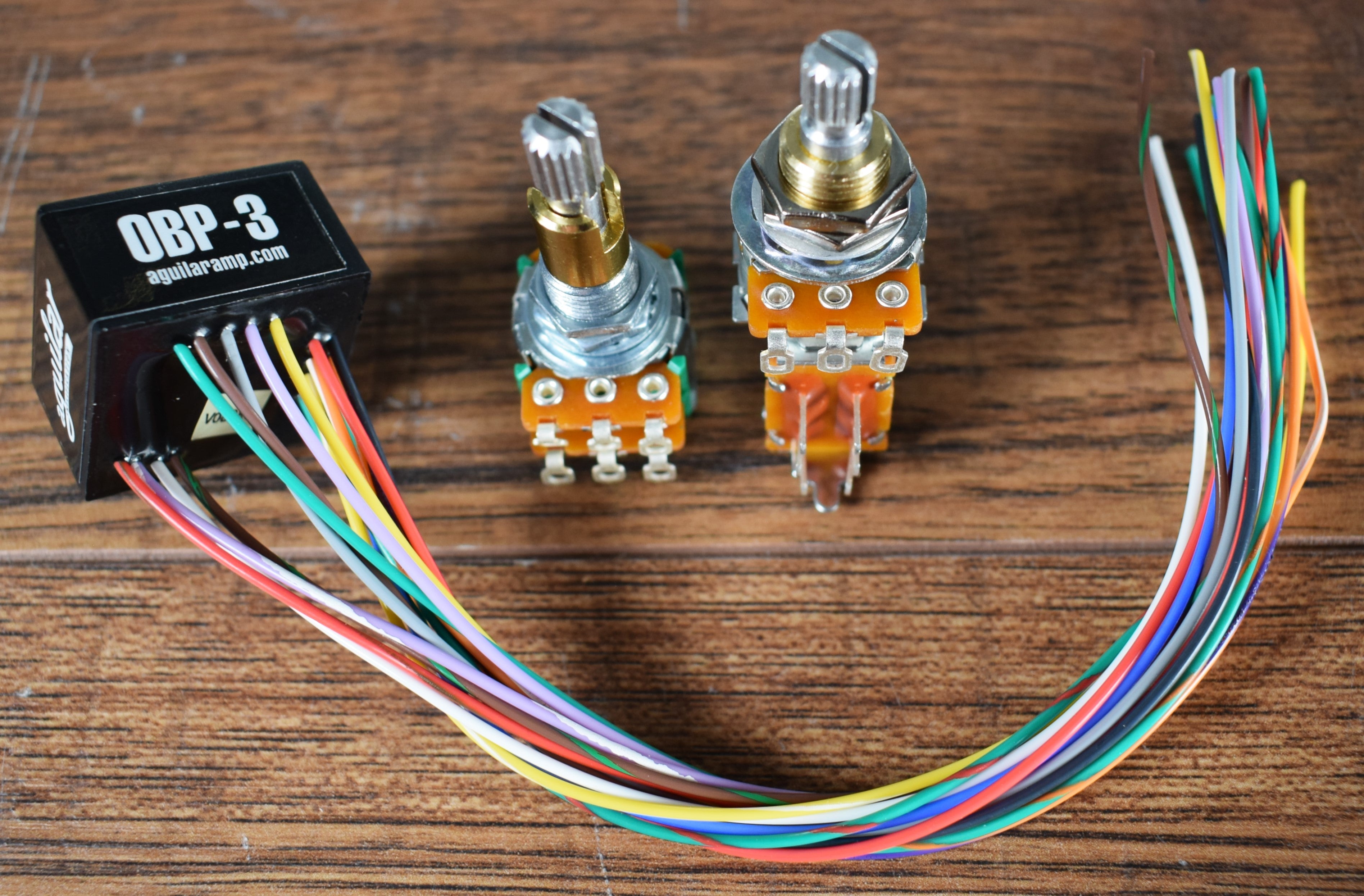 Aguilar OBP-3SK/PP Stacked Push Pull 3 Band 9 or 18 Volt Onboard