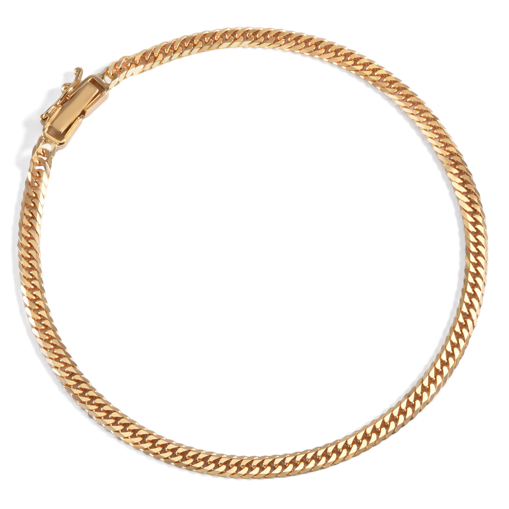 K18 18金 喜平ブレスレット 6面ダブル 5g 18cm 2.9mm幅 中折れ | SPERANZA