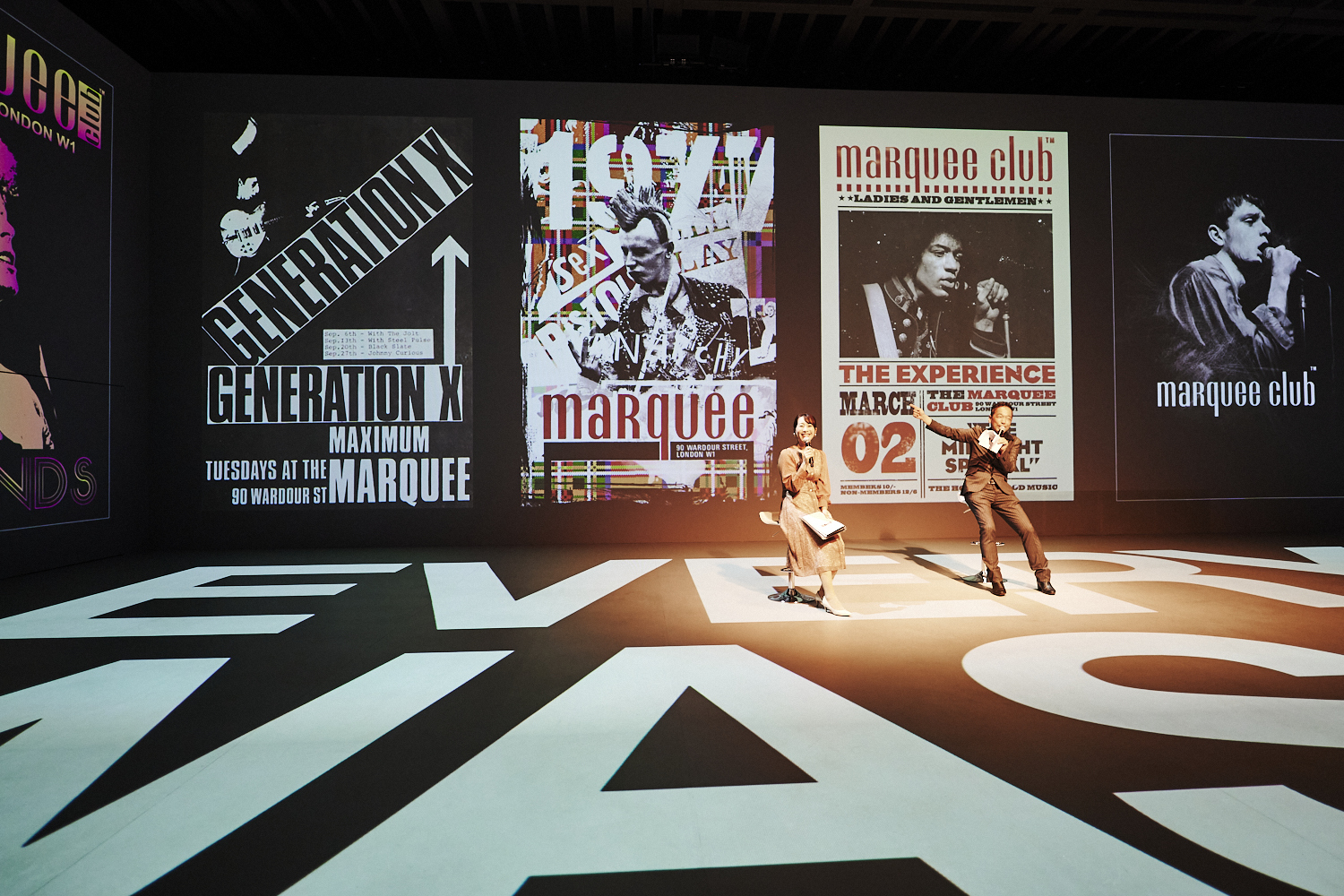 没入空間で味わう伝説的ライブハウス「マーキー・クラブ」と