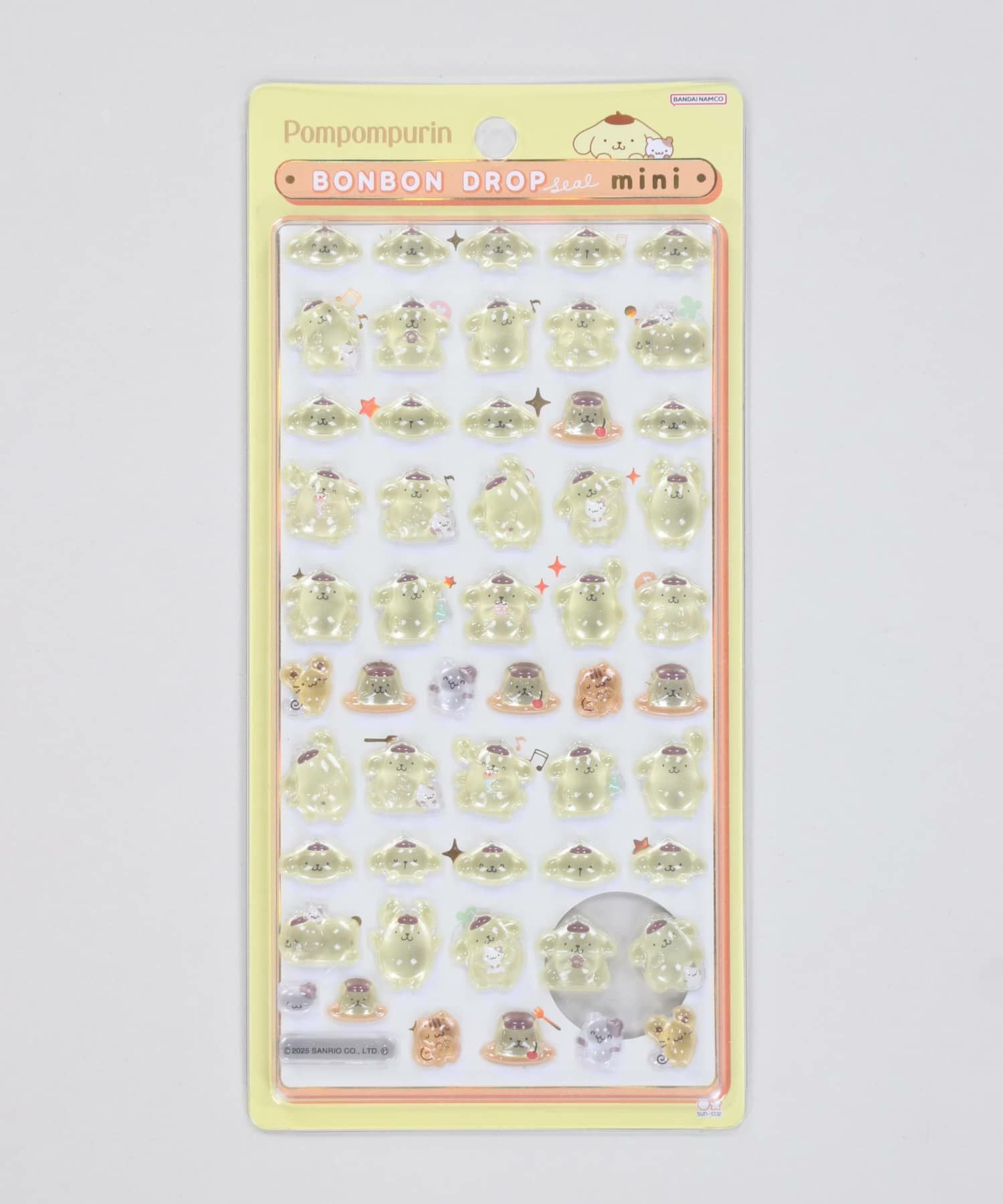≪サンリオ≫ボンボンドロップシールmini/ぷくぷくシール/全8種