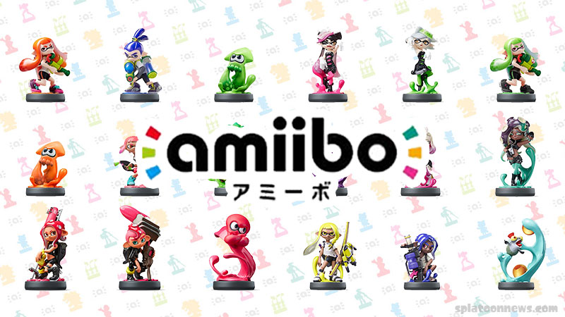 スプラトゥーン3 amiibo ギア一覧