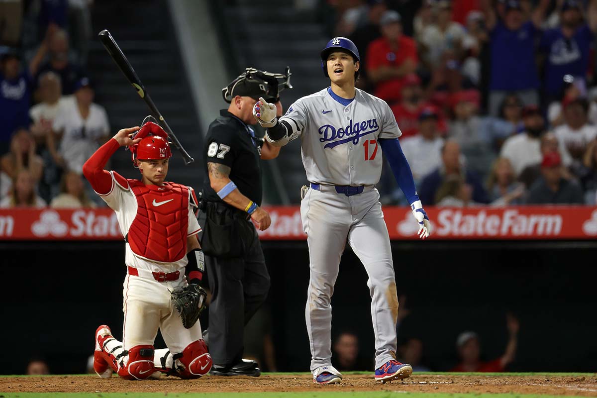 MLB】大谷翔平、最終回に4試合連発“185キロ”勝ち越し43号アーチ 抑え