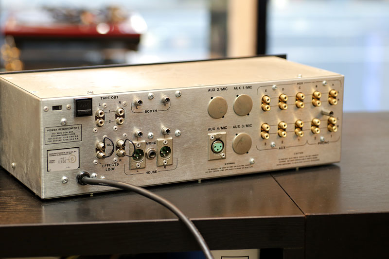 UREI 1620 DJミキサー - RCAジャック修理、オーバーホール