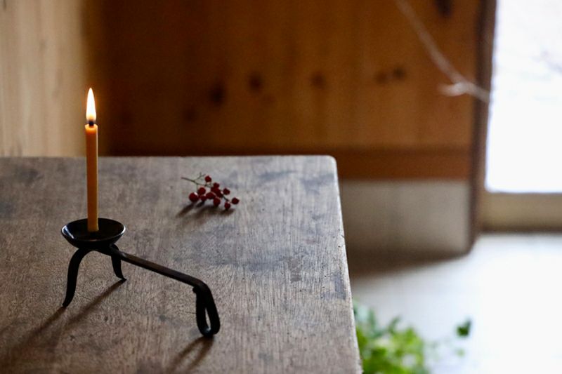 ミニ手燭 2種 / 鍛冶工房 弘光 | TOKILABOトキラボ