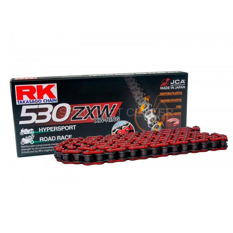 RK Chain 530ZXW series Heavy Duty X'ring Chain - (choose color