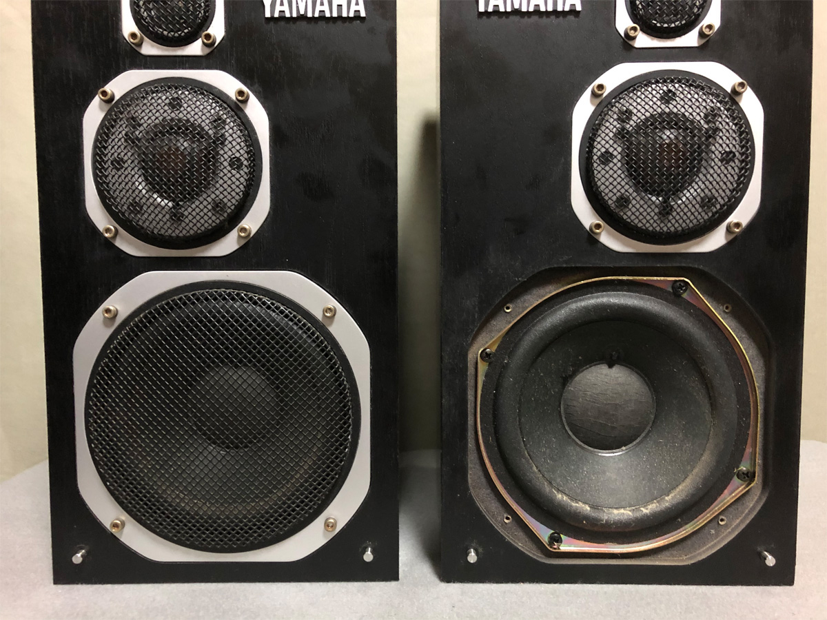 YAMAHA NS-1000MM、良音化02・ウーファーを交換してみる（失敗