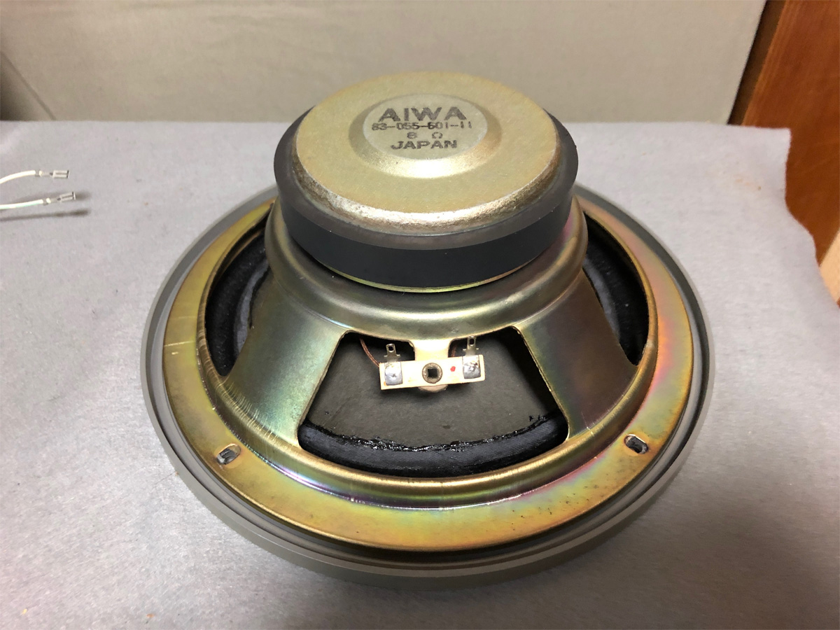 AIWA SC-E80、レストア作業・その2 | イイ音聞いてる？