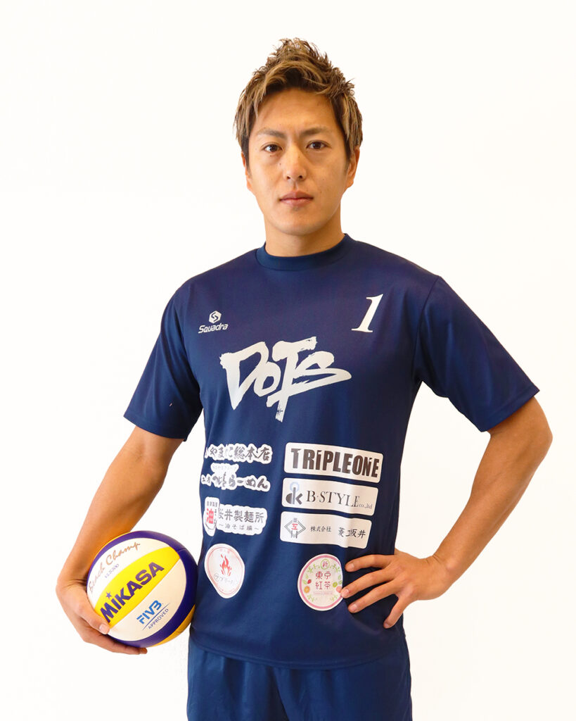 スクアドラとDOTs（ビーチバレー）がオフィシャルユニフォーム