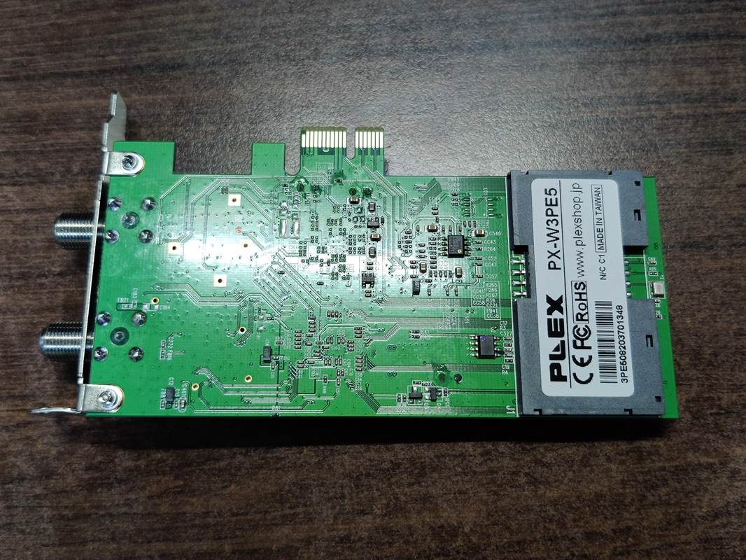 テレビチューナーカード PLEX PX-W3PE5 を購入。│squelch