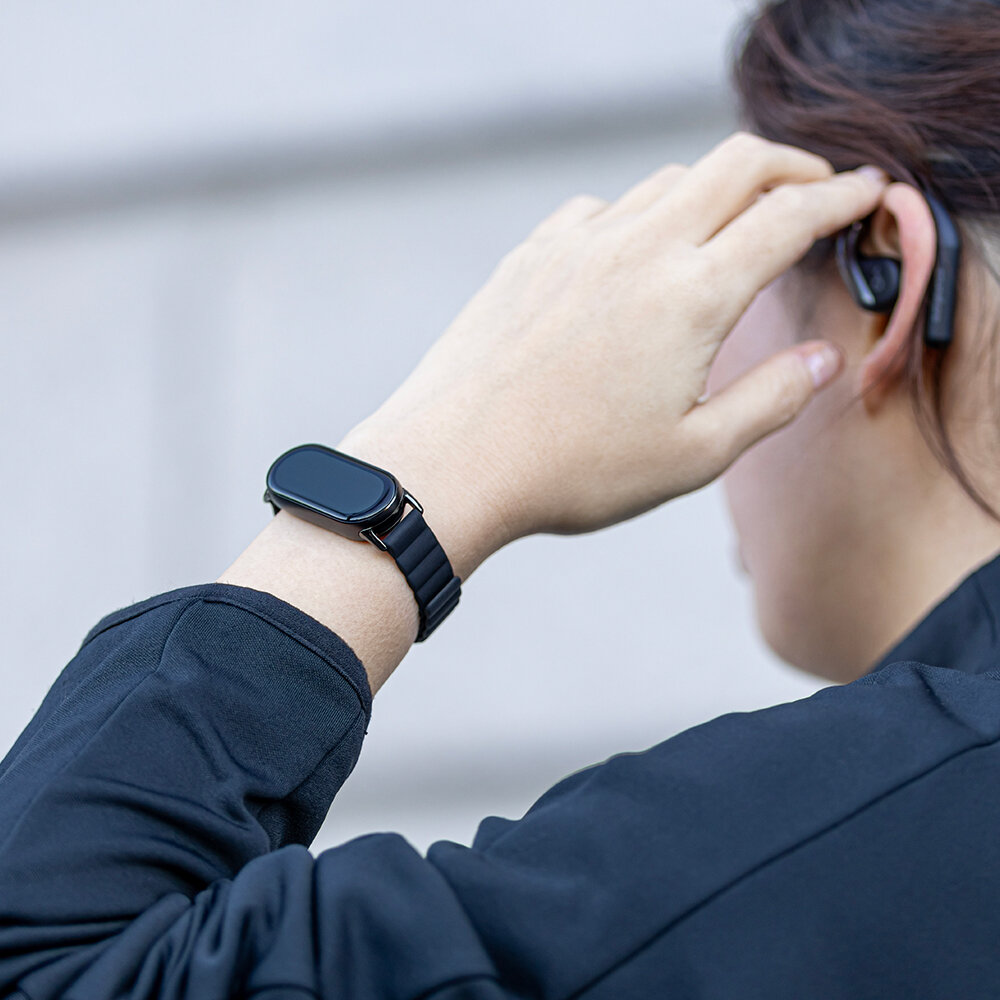 マグネティックシリコンバンド For Xiaomi Smart Band 9/8｜JINCOLLE