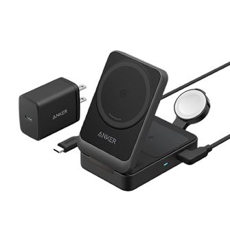 Anker MagGo Foldable 3-in-1 Wireless Charging Station | Shop Now