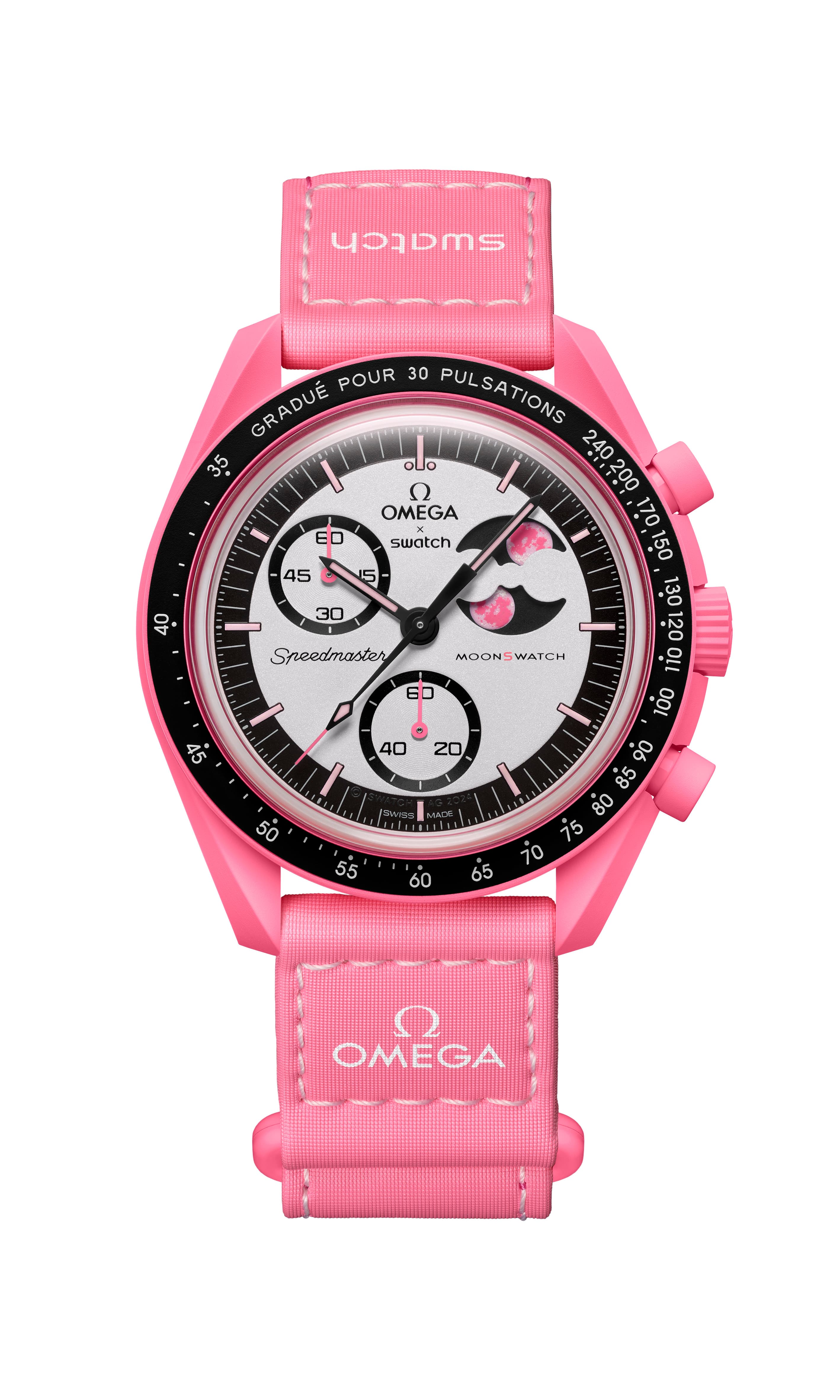 OMEGA×Swatch 『MISSION TO THE PINK MOONPHASE』が 4月1日より限定