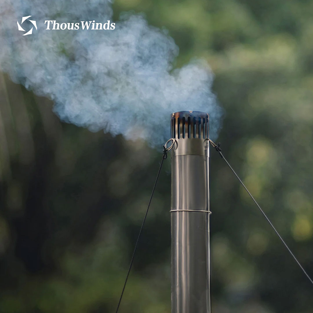 ThousWinds チタンウッドストーブ – SWAG_GEAR