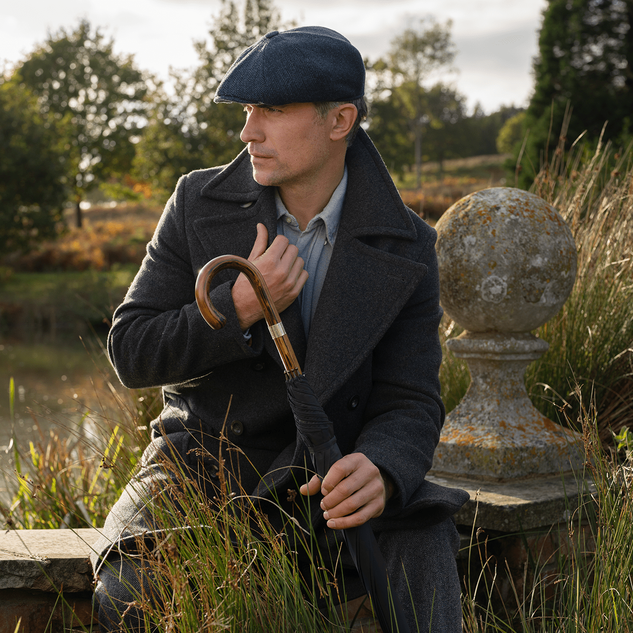 男性用オーク傘 - トーマス・ブリッグ