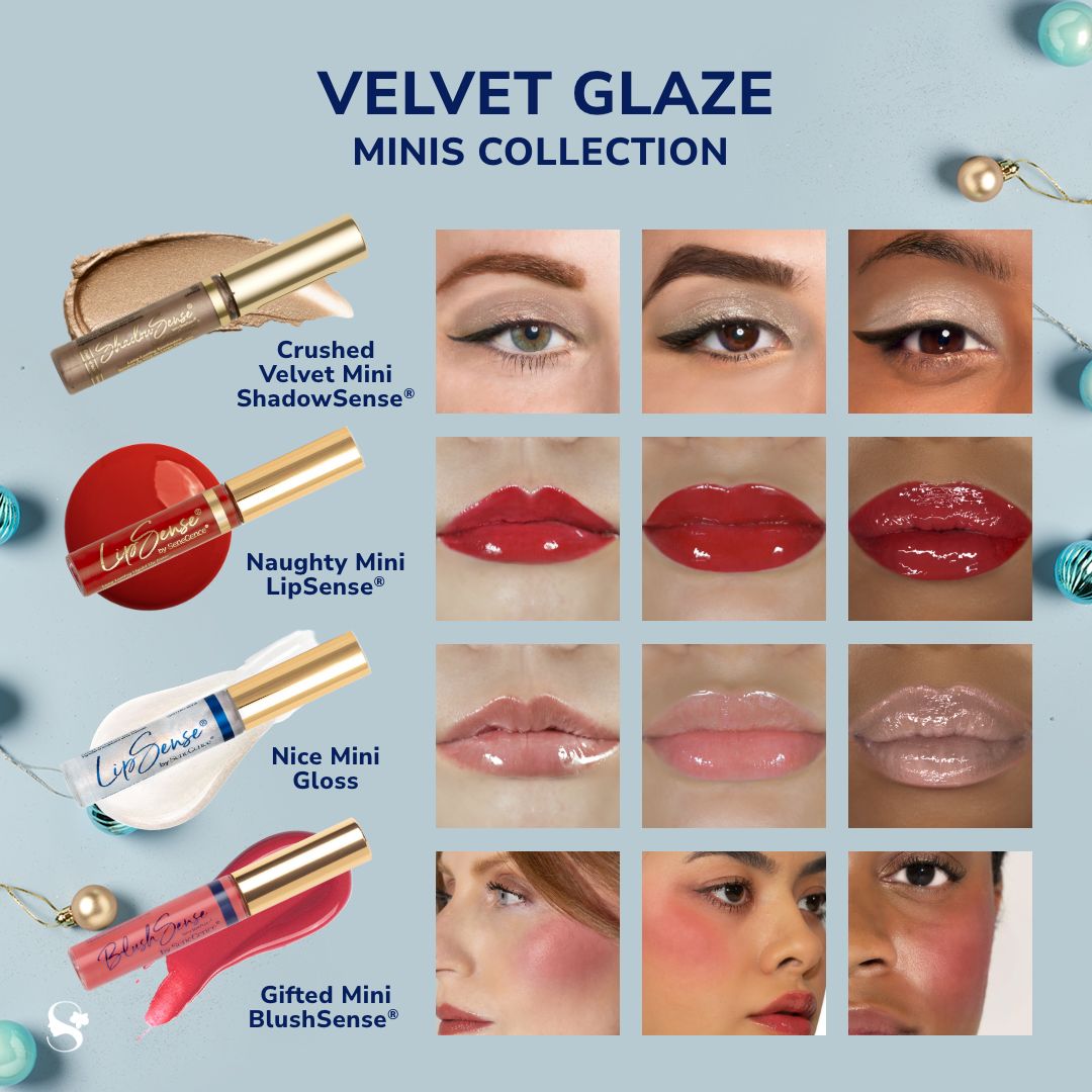 Velvet Glaze Mini Cosmetics Collection (Limited Edition